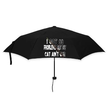 Persian Valentines Day Avocados Cat Owner Quote - Umbrella (small) - black - Front