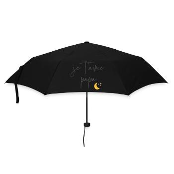 Je t'aime Papa - Parapluie standard - noir - Devant