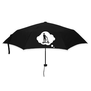 E-Scooter E-Roller Scooter - Parapluie standard - noir - Devant