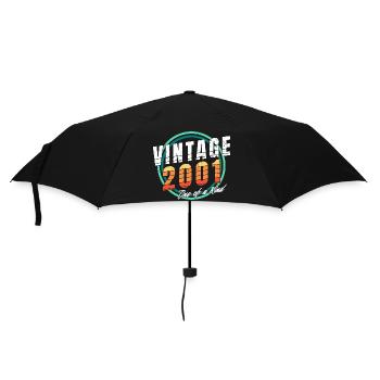 Chemise vintage 2001 pour homme femme 22 ans 22ème - Parapluie standard - noir - Devant