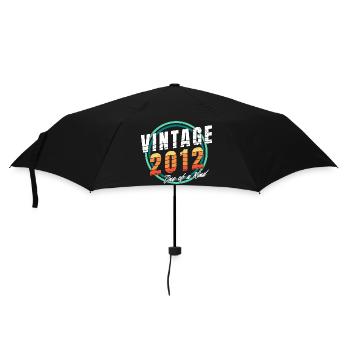 Vintage 2012 Shirt for Men Women 11 Year Old 11st - Umbrella (small) - black - Front