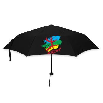 Drapeau Amazigh (Amazigh inside) - Parapluie standard - noir - Devant