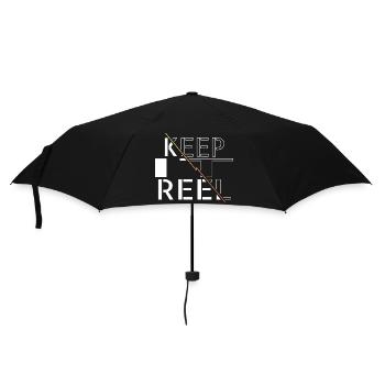bass fishing tournaments fish hook funny quote - Regenschirm (klein) - Schwarz - Vorne