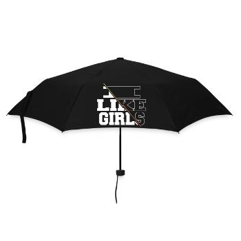 political equal rights gift idea female 2019 - Regenschirm (klein) - Schwarz - Vorne