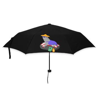 Sommer - Regenschirm (klein) - Schwarz - Vorne