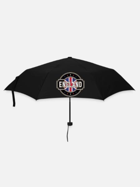 England - Regenschirm (klein) - Schwarz