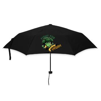 Fight for Vegans | FIGHT FOR VEGAN - Umbrella (small) - black - Front