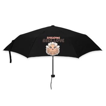 spreading reef love - Umbrella (small) - black - Front