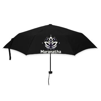 Maranatha Christ Coming Soon - Umbrella (small) - black - Front