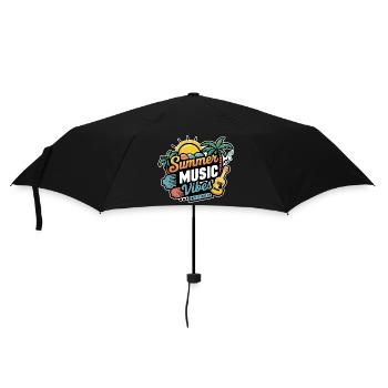 Summer Music - Sunshine Vacation - Umbrella (small) - black - Front