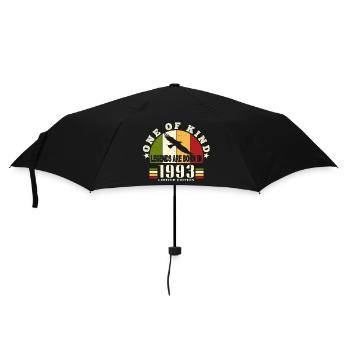 Legend Born 1993 Birthday 31 Years - Umbrella (small) - black - Front