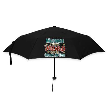 Garbage Driver Wizard - Umbrella (small) - black - Front