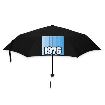 Born in 1976 - Umbrella (small) - black - Front