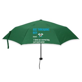 Lancer de hache garçon définition cible lanceur de hachette - Parapluie standard - vert bouteille - Devant