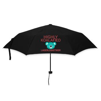 Warehouse logistics company Koalafied - Umbrella (small) - black - Front