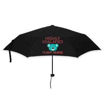 Infirmière de vol Koalafied Air Rescue - Parapluie standard - noir - Devant
