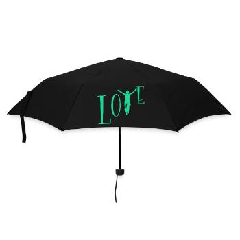 J’adore le vélo - Parapluie standard - noir - Devant