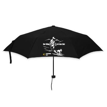 Buen Camino 2026 | The Camino de Santiago The journey is the goal - Umbrella (small) - black - Front