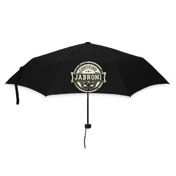 Certified Jabroni - Regenschirm (klein) - Schwarz - Vorne