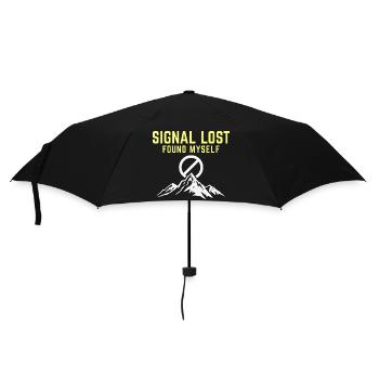 Signal perdu – Trouvé - Parapluie standard - noir - Devant
