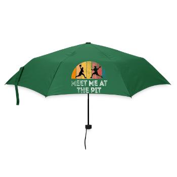 Retrouve-moi à la fosse - Parapluie standard - vert bouteille - Devant