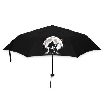 Bigfoot Banjo Moon - Parapluie standard - noir - Devant