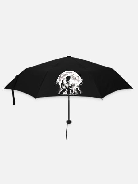 Bigfoot Tierarzt - Regenschirm (klein) - Schwarz