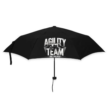 Agility Team Dog Sports – Built for Speed - Umbrella (small) - black - Front