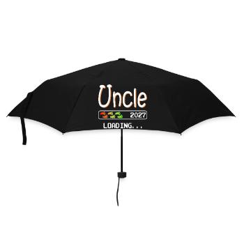 Uncle-to-be 2027 loading I'm going to be uncle - Umbrella (small) - black - Front