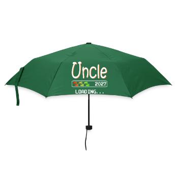 Werdender Onkel 2027 loading ich werde Onkel - Regenschirm (klein) - Flaschengrün - Vorne