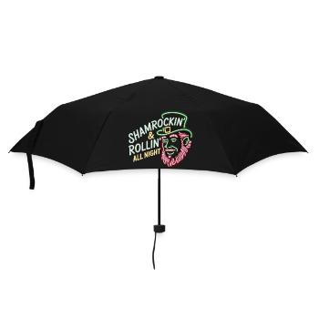 T-shirt du parti d’Irlande La Saint-Patrick - Parapluie standard - noir - Devant