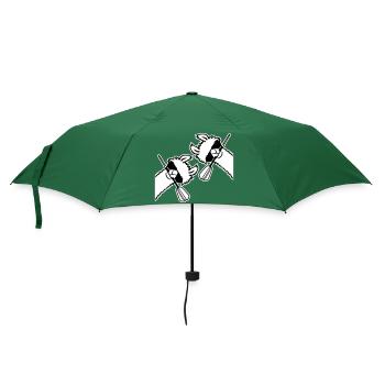 Équipe de lunettes de soleil Two Llamas Cool Dart Maul - Parapluie standard - vert bouteille - Devant