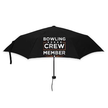 Bowling Crew - Umbrella (small) - black - Front