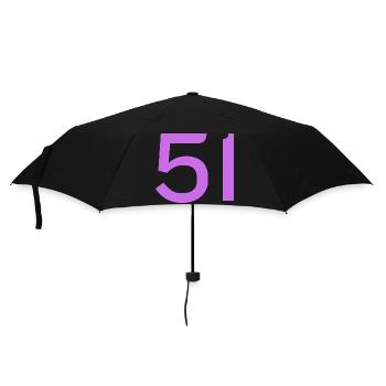51 - Umbrella (small) - black - Front