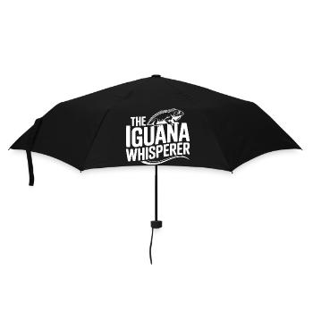 The Iguana Whisperer - Umbrella (small) - black - Front