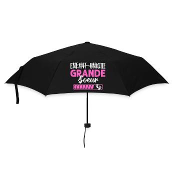Future grande soeur annonce naissance bébé cadeau - Parapluie standard - noir - Devant
