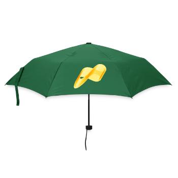 Unendlichkeit - Regenschirm (klein) - Flaschengrün - Vorne