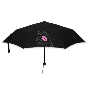 Best mom ever - Umbrella (small) - black - Front