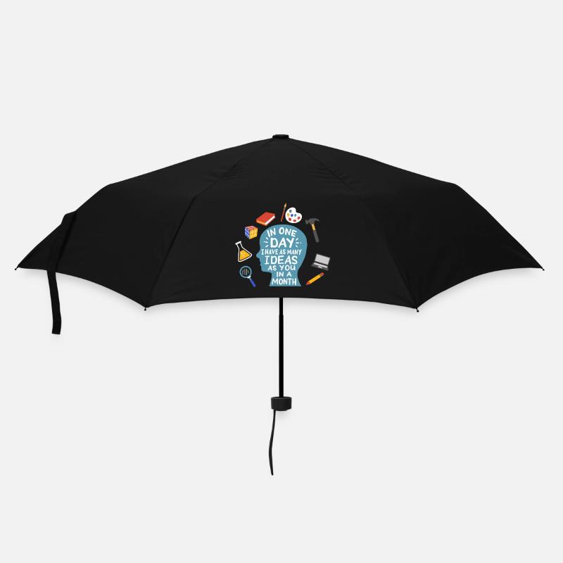 ADHS-Bewusstsein - Regenschirm (klein) - Schwarz