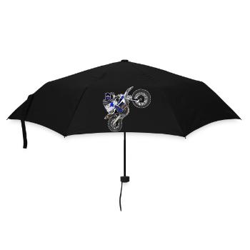 Motocross / Enduro / Freestyle mx / Dirtbike retro - Umbrella (small) - black - Front