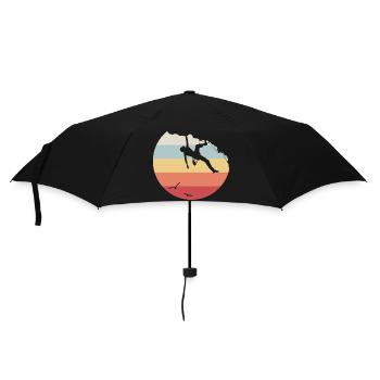 Grimper - Parapluie standard - noir - Devant