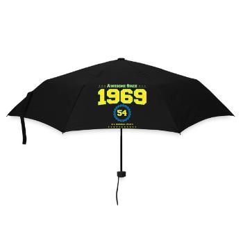 Awesome 1969 Shirt für Männer Frauen 54 Jahre alt 54. - Regenschirm (klein) - Schwarz - Vorne