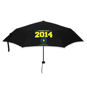 Super chemise 2014 pour hommes femmes 9 ans 9ème - Parapluie standard - noir - Devant