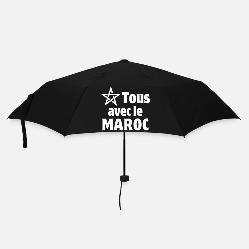Maroc, j'aime le Maroc - Parapluie standard - noir