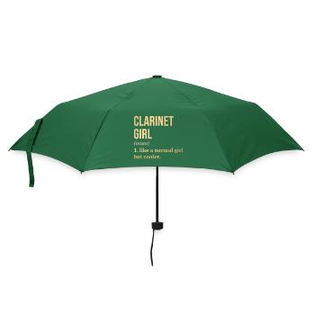 Clarinet - Umbrella (small) - bottlegreen - Front