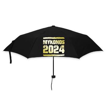 Mykonos 2024 Médaille d’or - Parapluie standard - noir - Devant