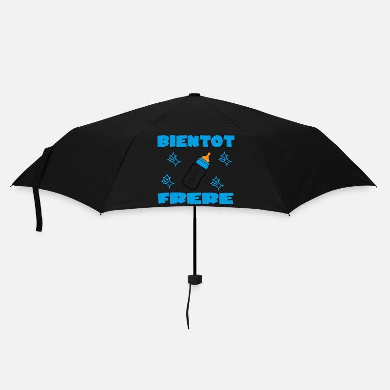 BALD BRÜDER - Regenschirm (klein) - Schwarz