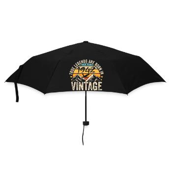 Vintage 1942 Vintage 1942 Birthday Gift - Umbrella (small) - black - Front
