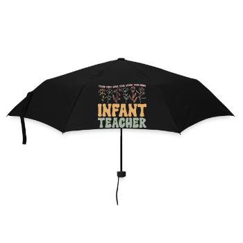 Kindergarten Teacher Daycare Center Educator - Umbrella (small) - black - Front