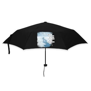 Mais que la justice coule comme de l’eau. - Parapluie standard - noir - Devant